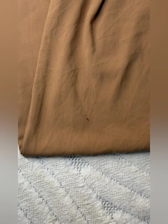 Aritzia Babaton Tan Tie Waist Dress Pants - Size 0 - Picture 2 of 4